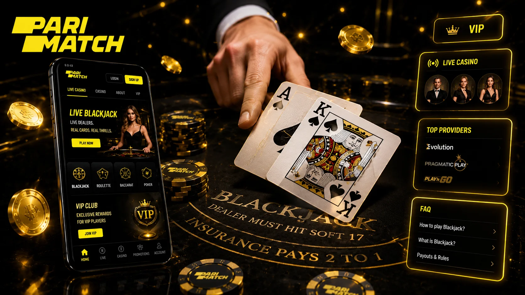 Canlı dilerli blackjack — kazino üstünlüyü 0,5%