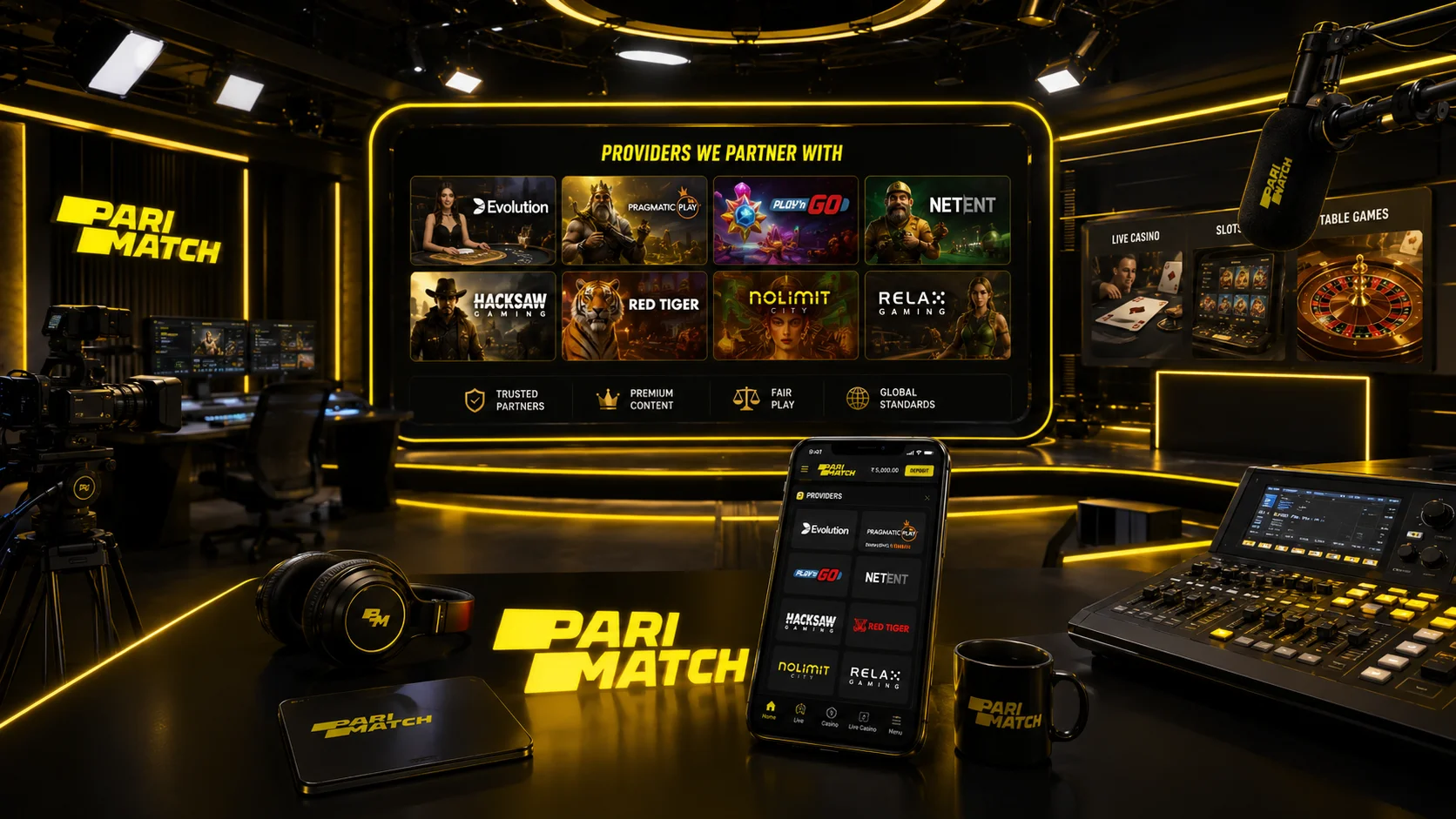 Parimatch-da 74 lisenziyalı provaydərin oyunları